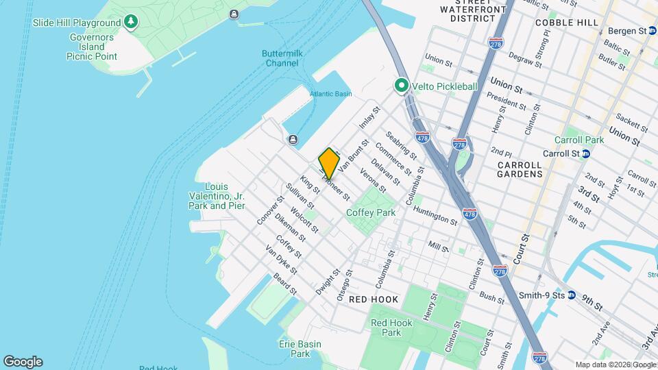 131 Pioneer St Map and Location Details