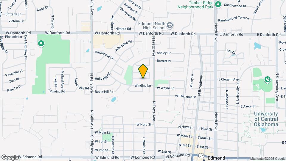 414 Sunnyside Pl Map and Location Details