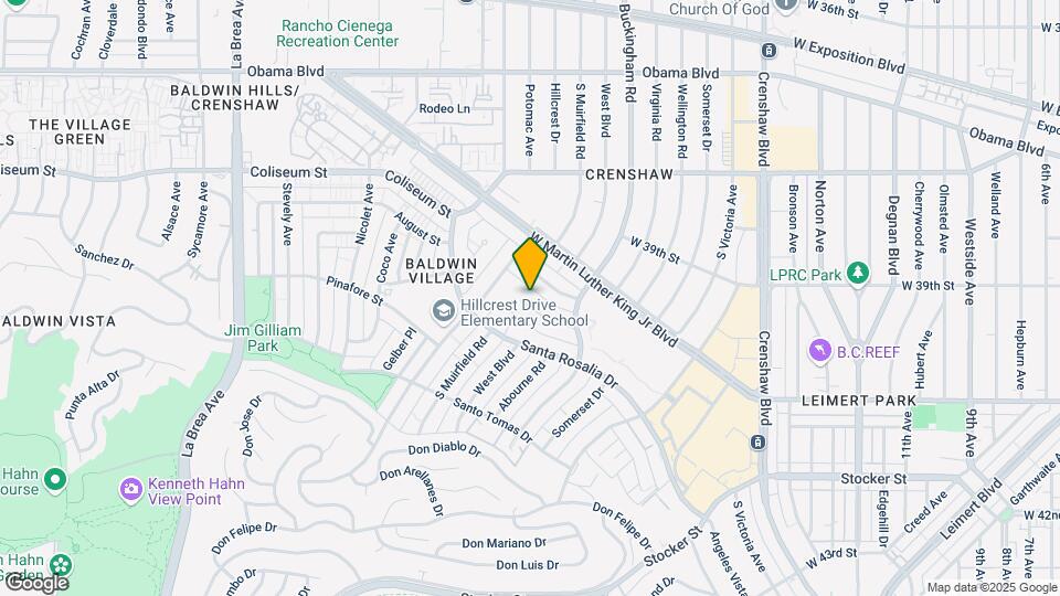 4125 Palmwood Dr Map and Location Details