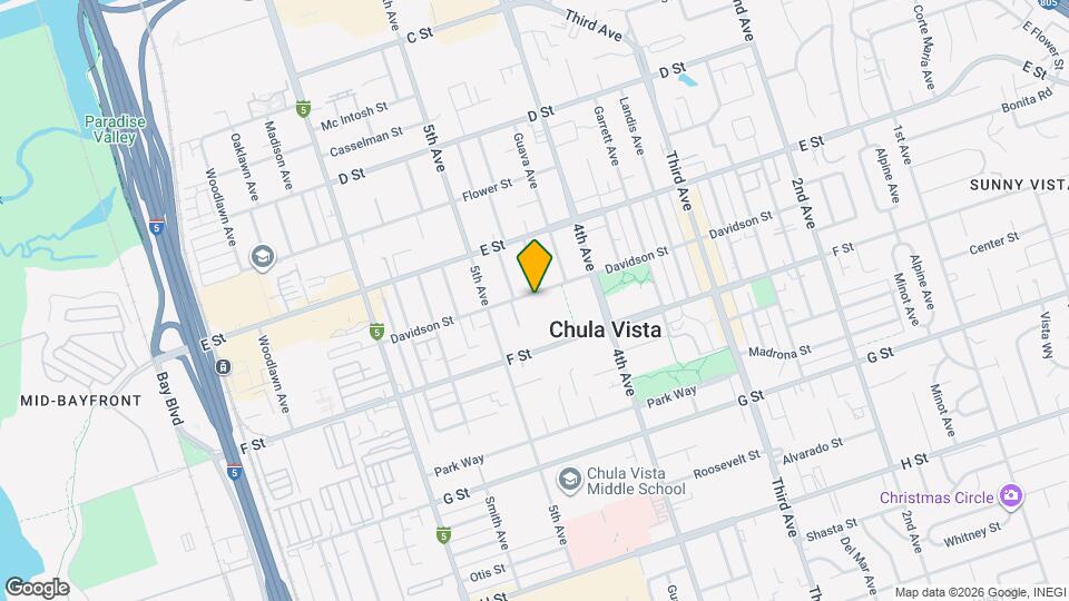 456 Davidson St Map and Location Details