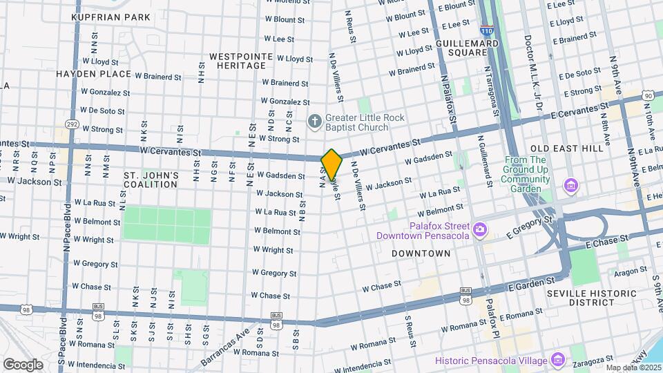 607 N Coyle St Map and Location Details