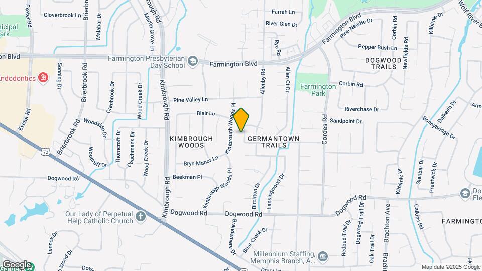 2159 New Meadow Dr Map and Location Details