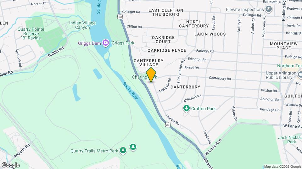 2867 Charing Rd Mapa y Detalles de la Ubicación