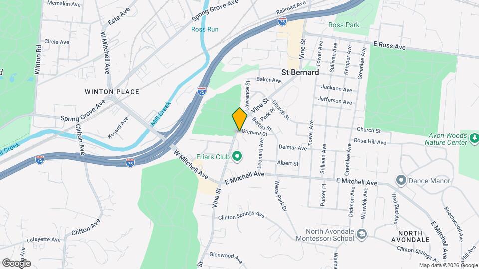 4342 Vine St Map and Location Details