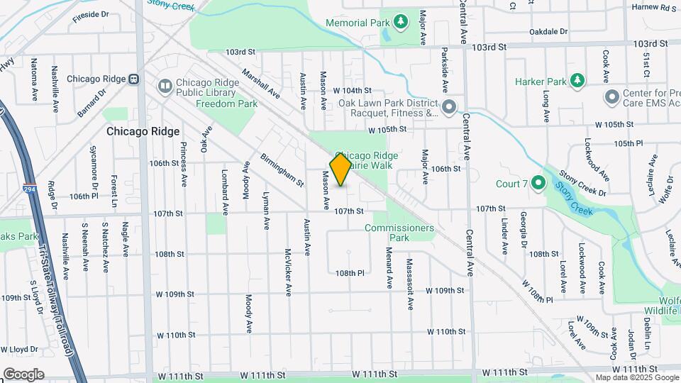 10624 Mayfield Ave Map and Location Details