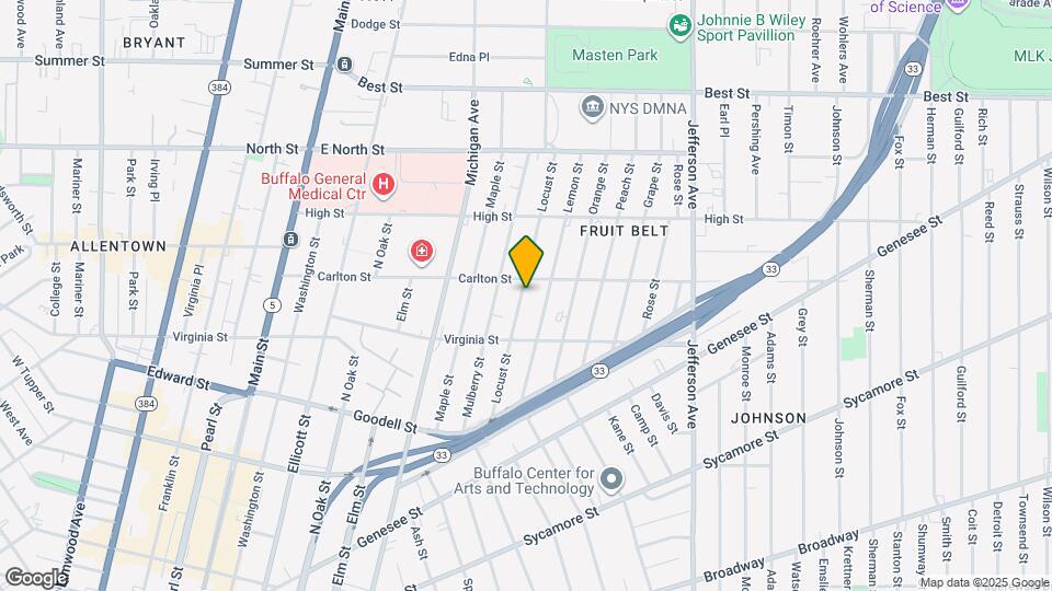 157 Locust St, Unit 1 Mapa y Detalles de la Ubicación