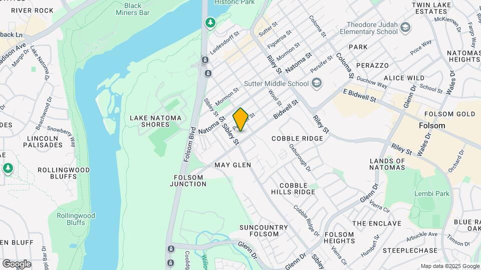 1012 Bidwell St Map and Location Details