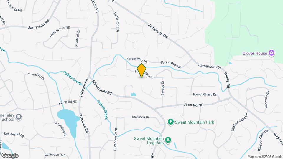 4752 Forest Glen Ct NE Map and Location Details