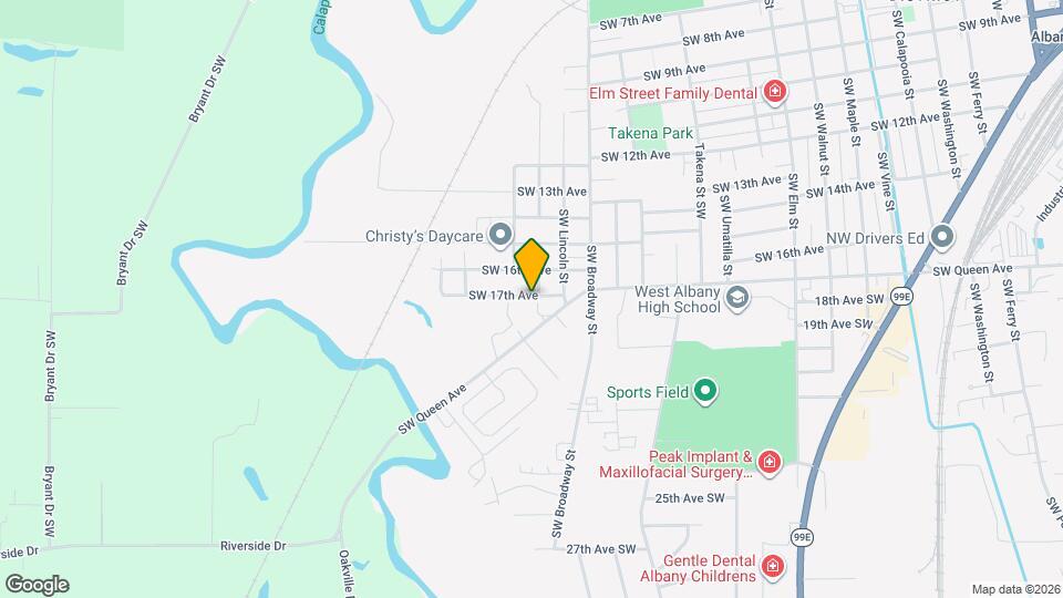 1804 SW 17th Ave Map and Location Details