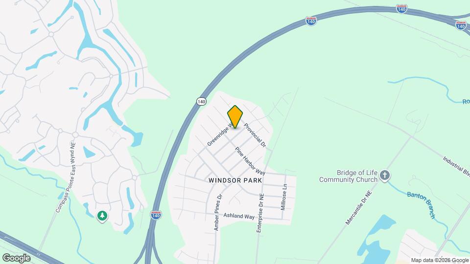 2039 Southern Pine Dr Map and Location Details