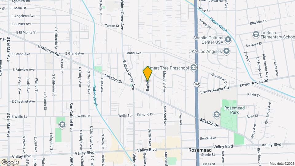 4547 Bartlett Ave Mapa y Detalles de la Ubicación
