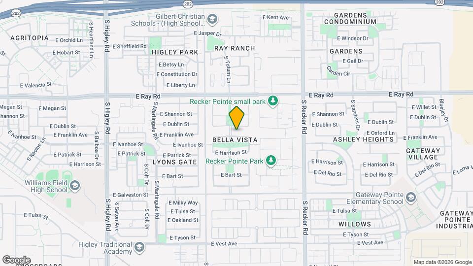3726 E Oxford Ln Map and Location Details