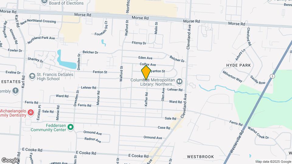 4133 Keffer Rd Map and Location Details