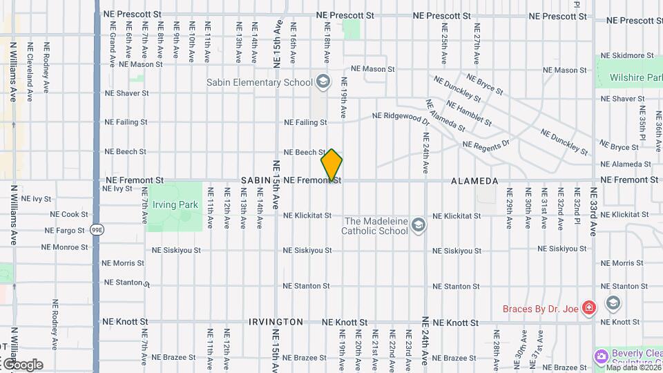 3434 NE 18th Ave Map and Location Details
