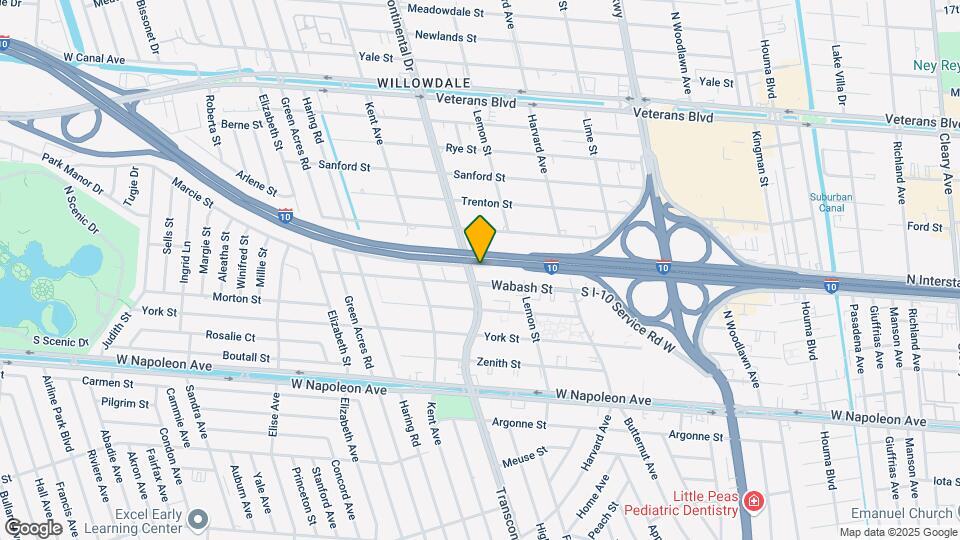 2609 Transcontinental Dr Map and Location Details
