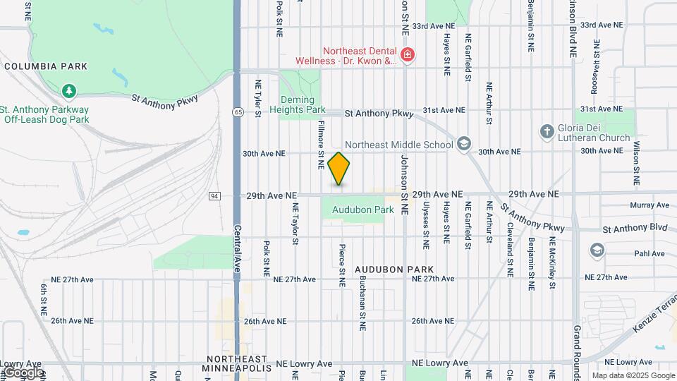 1221 29th Avenue Northeast, Unit #2 Map and Location Details