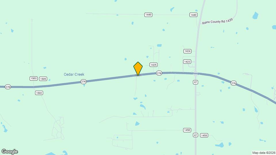 7261 TX-276 Mapa y Detalles de la Ubicación