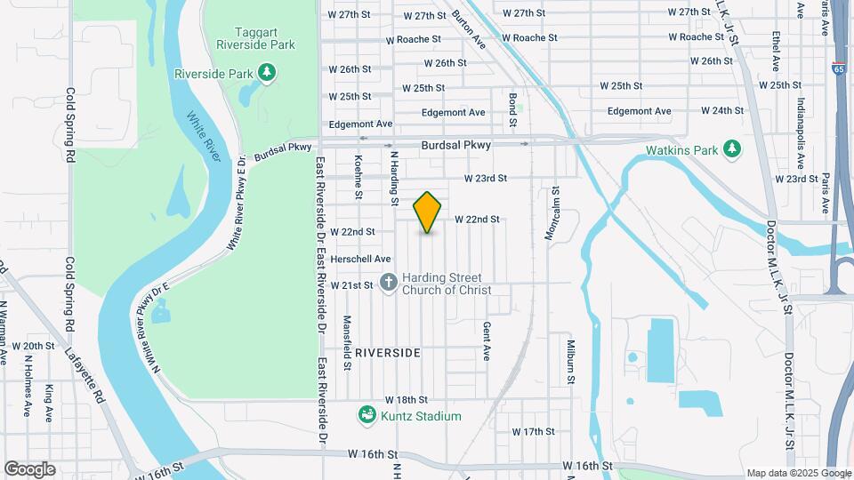 2165 N Dexter St Map and Location Details