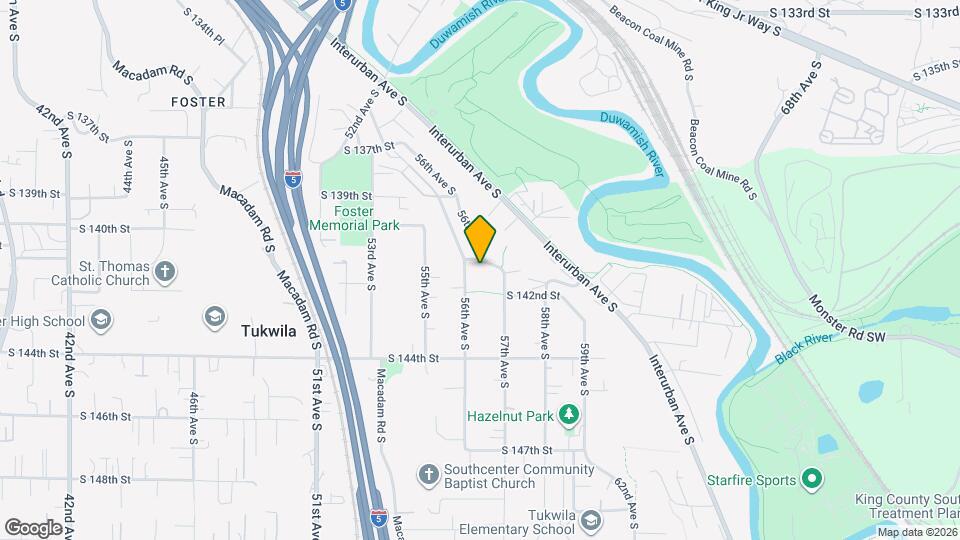 5615 S 141st St Map and Location Details