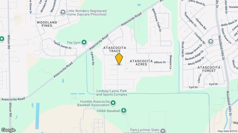 17006 Atascocita Bend Dr Map and Location Details
