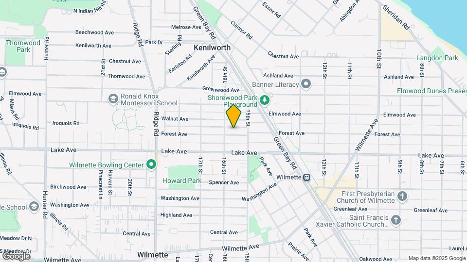 1524 Forest Ave Map and Location Details