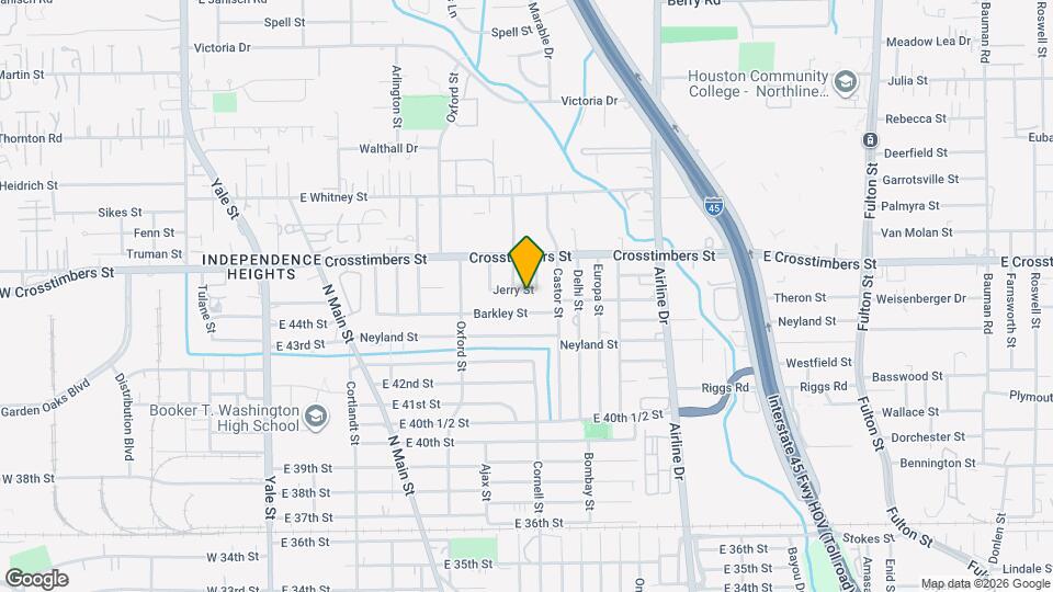 810 Jerry St Map and Location Details