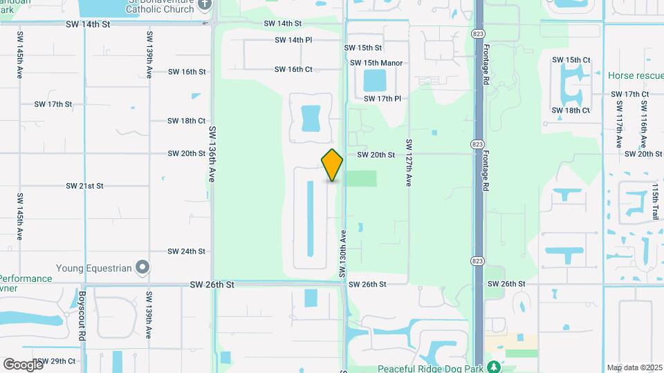2170 SW 131st Terrace Map and Location Details