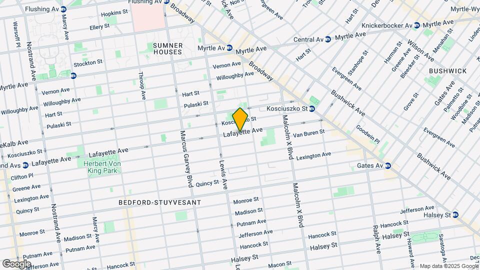 936A Lafayette Ave Mapa y Detalles de la Ubicación
