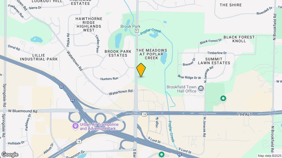 Poplar Creek NorthBrook Mapa y Detalles de la Ubicación