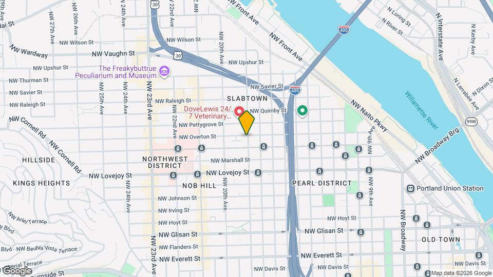 1247 NW 19th Ave Map and Location Details