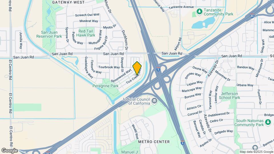 3440 Tice Creek Way Map and Location Details