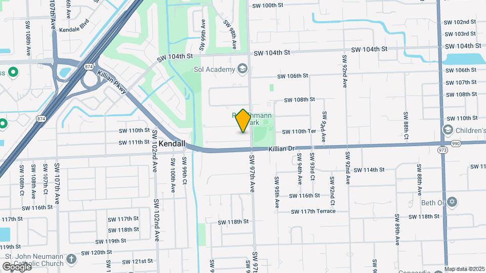 9717 SW 111th Terrace Mapa y Detalles de la Ubicación