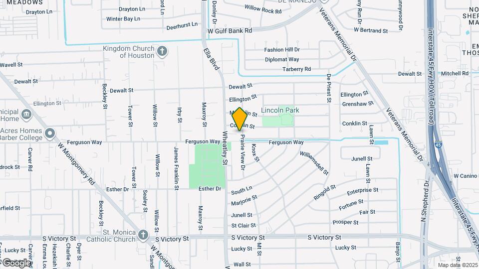 8511 Prairie View Dr Map and Location Details