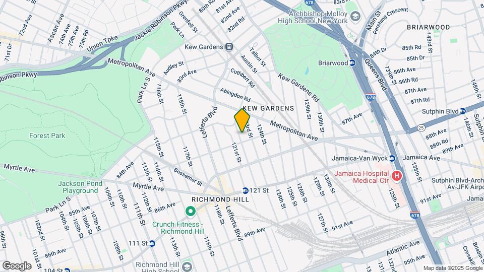 84-31 122nd St Map and Location Details