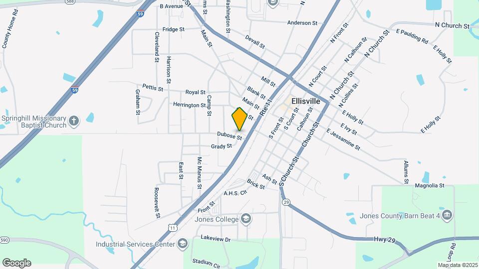 319 Dubose St Map and Location Details