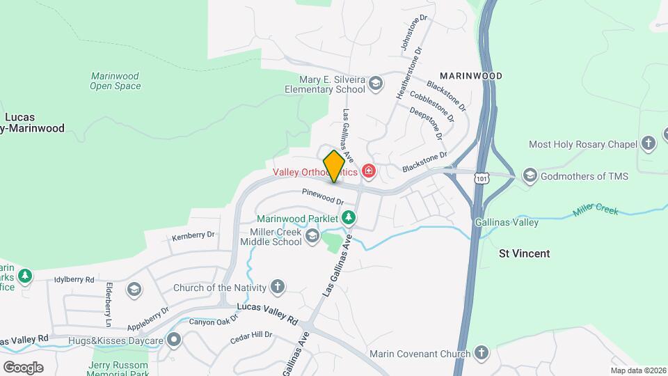 353 Miller Creek Rd Map and Location Details