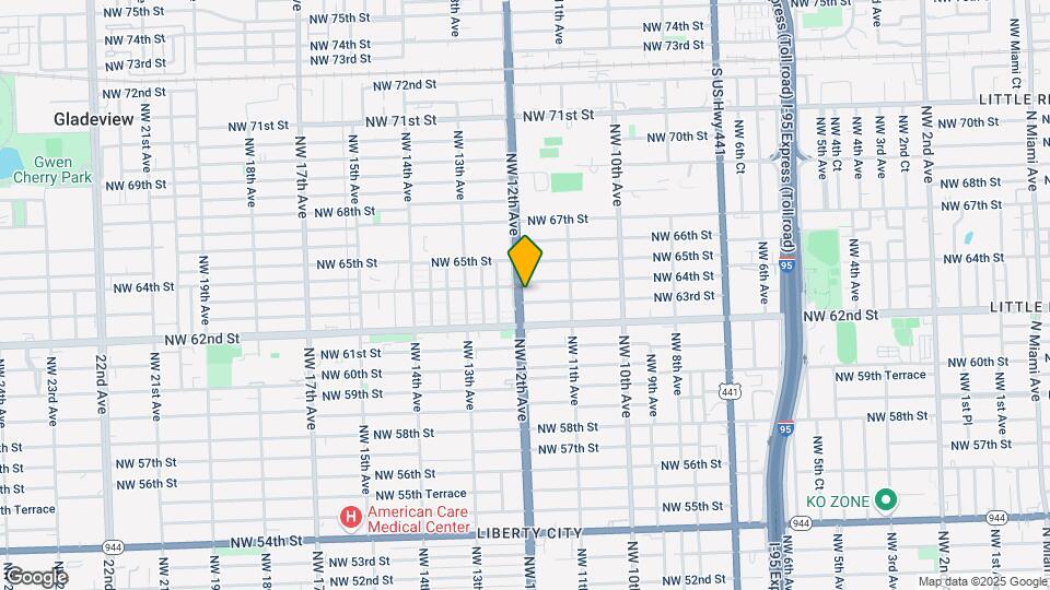 6311 NW 12th Ave-Unit -2 Map and Location Details