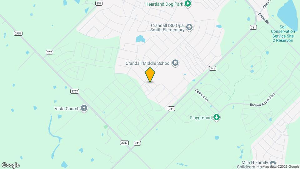 3720 Star Mesa St Map and Location Details