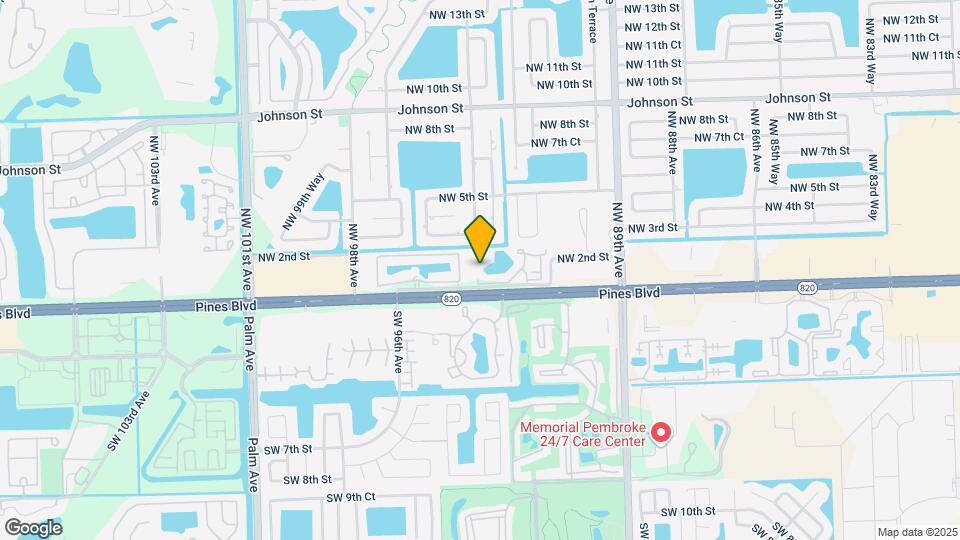 123 NW 93rd Ave Map and Location Details