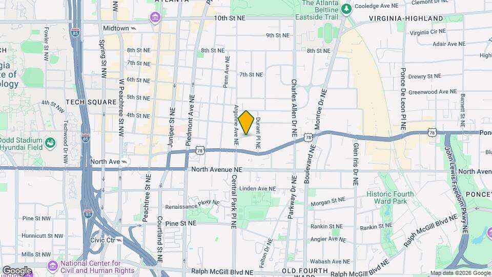 317 3rd St NE Map and Location Details