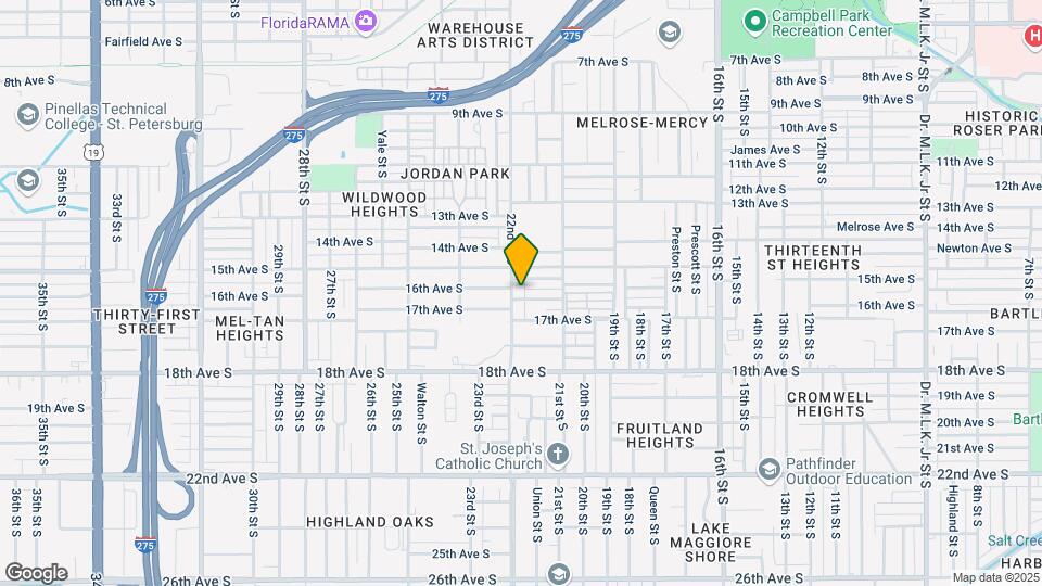 2185 16th Ave S Mapa y Detalles de la Ubicación