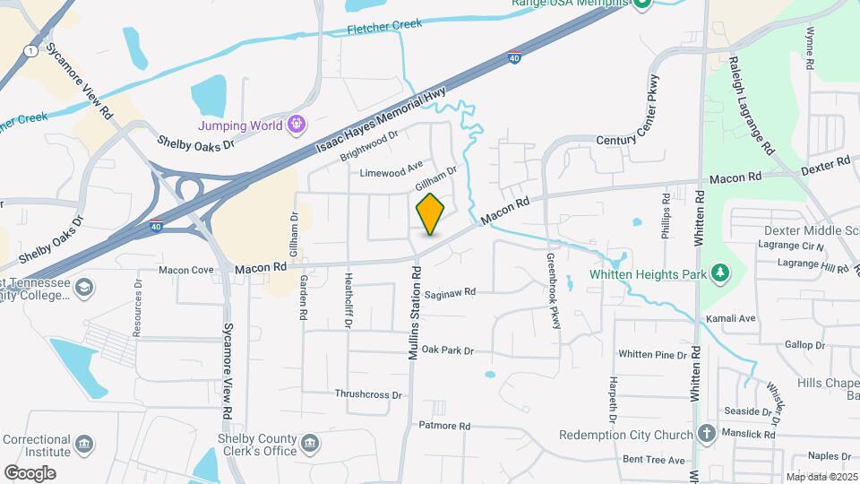 6398 Macon Rd Map and Location Details