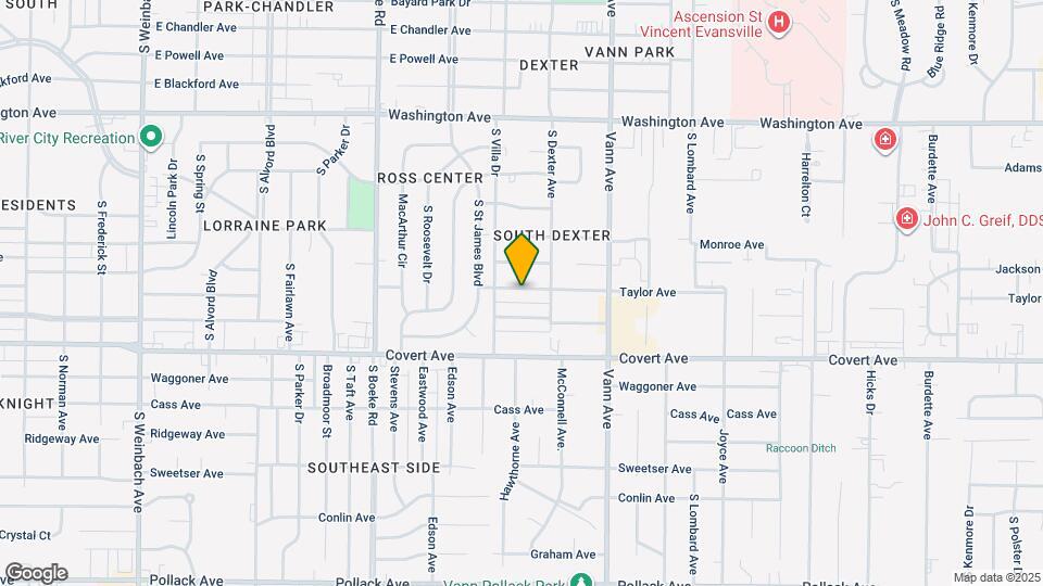 2821 Taylor Ave Map and Location Details