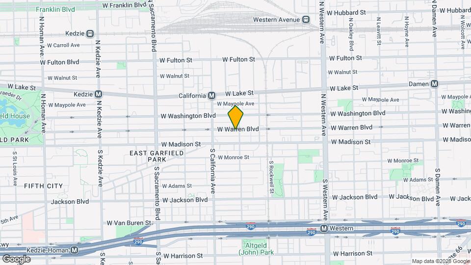 2707 W Warren Blvd Map and Location Details