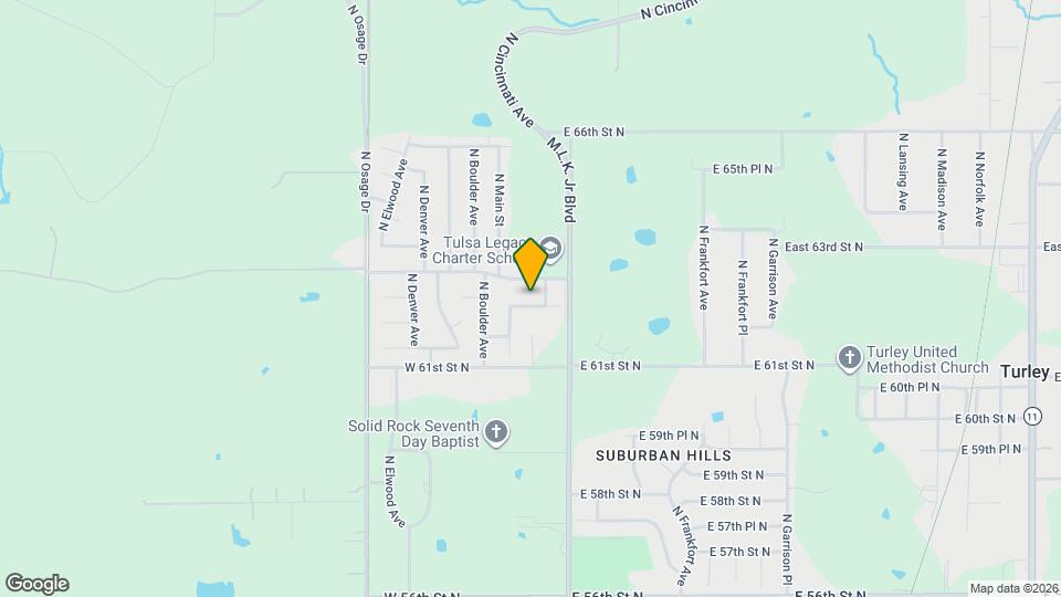 23 E 62nd Pl N Map and Location Details