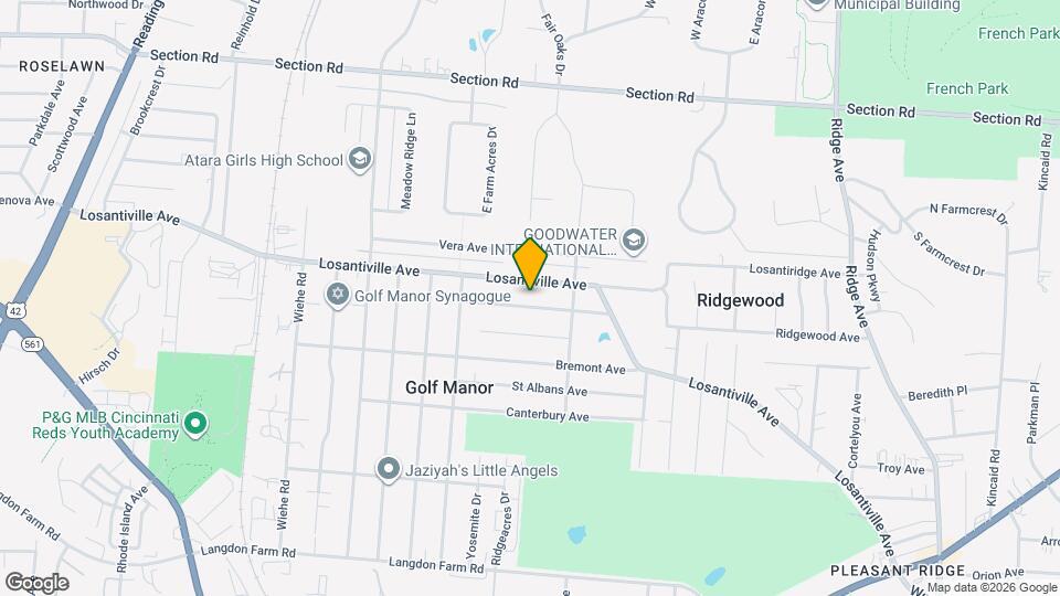 2500 Ardmore Ave Map and Location Details