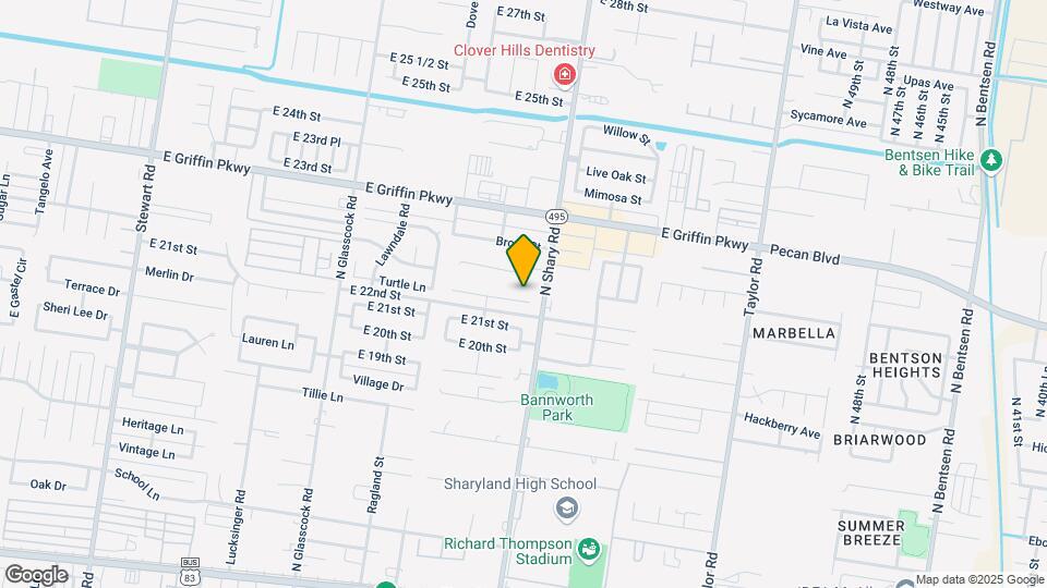 2315 E 23rd St Mapa y Detalles de la Ubicación