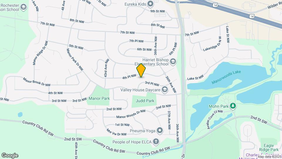 3915 3rd Pl NW Mapa y Detalles de la Ubicación