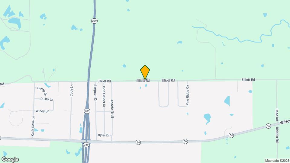 1520 Elliott Rd Map and Location Details