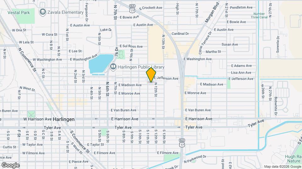 1105 E Madison Ave, Unit A AND B Mapa y Detalles de la Ubicación